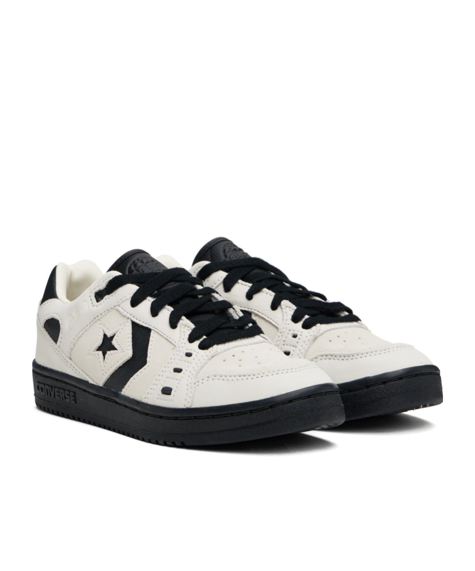 Converse Lace-up Low-cut Casual Shoes In White
