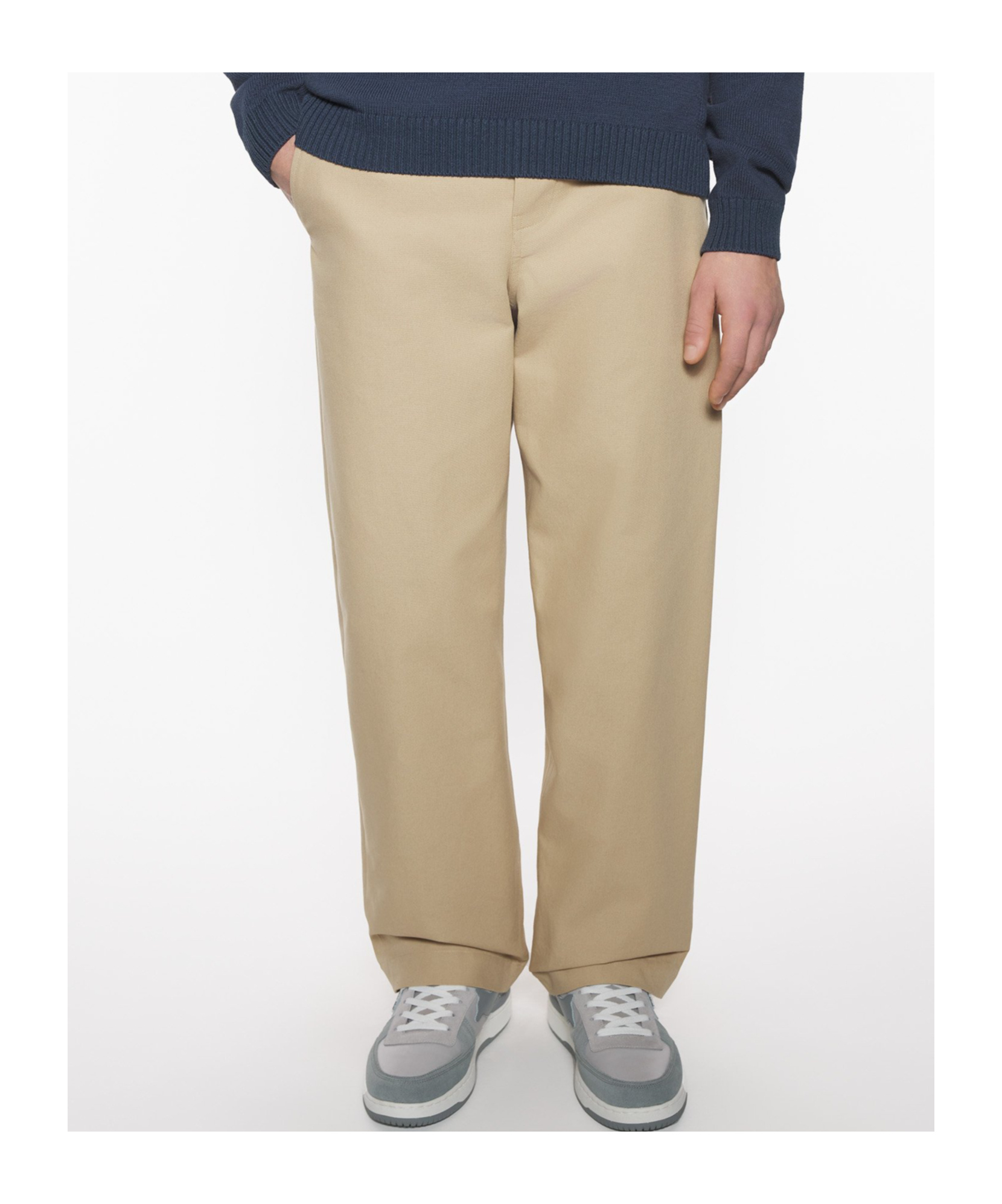 Maison Kitsuné Casual Chino Pants In Dune