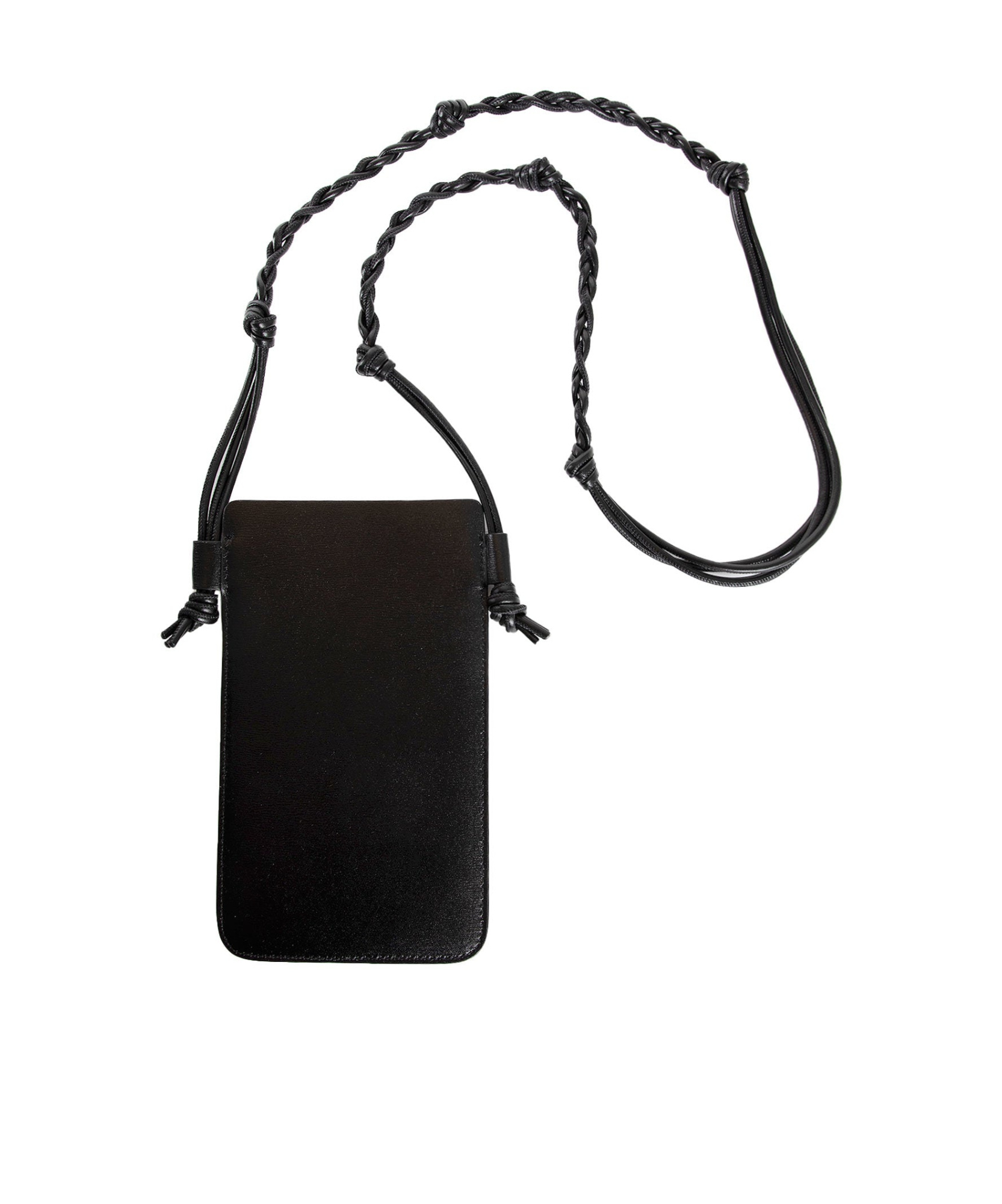 Jil Sander Rectangular Shoulder Bag In Black