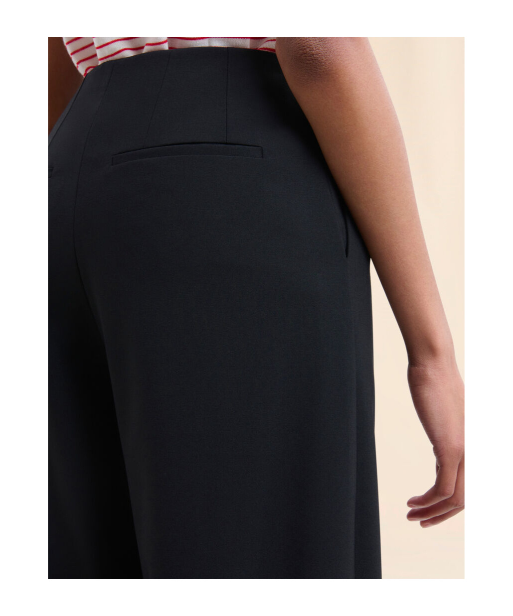 Marni Trousers With Belt Loops And Elastic Waistband In Black