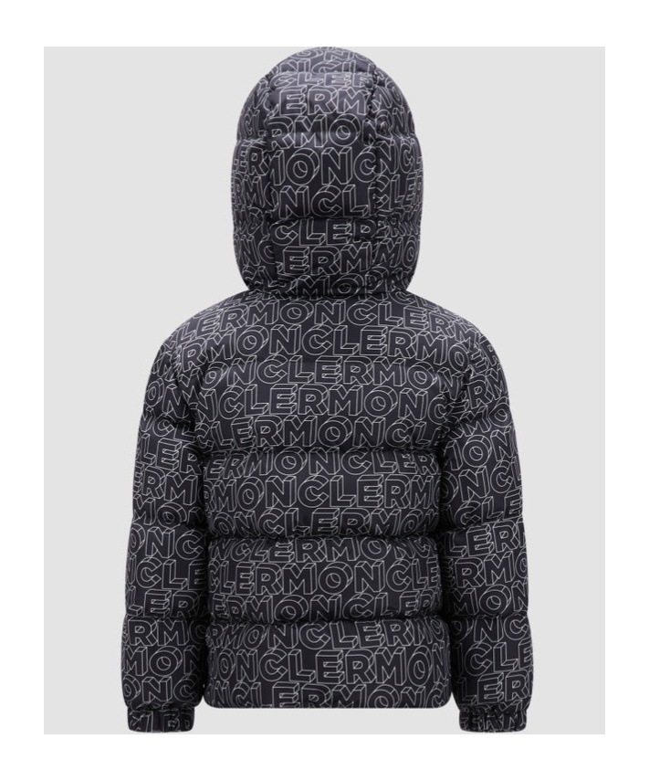 Moncler Enfant Fergus Down Jacket In Black