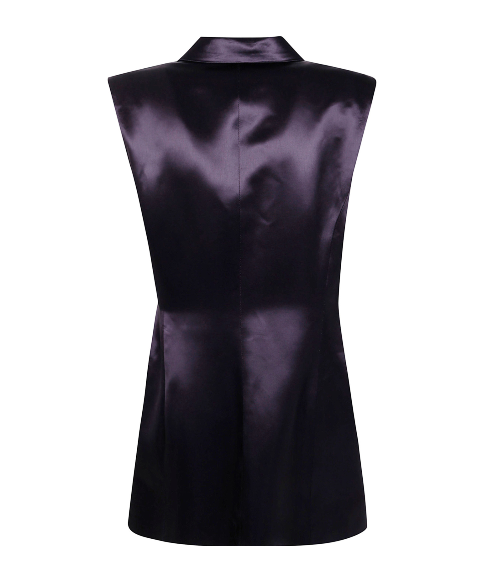 Dries Van Noten Lapel Vest In Purple