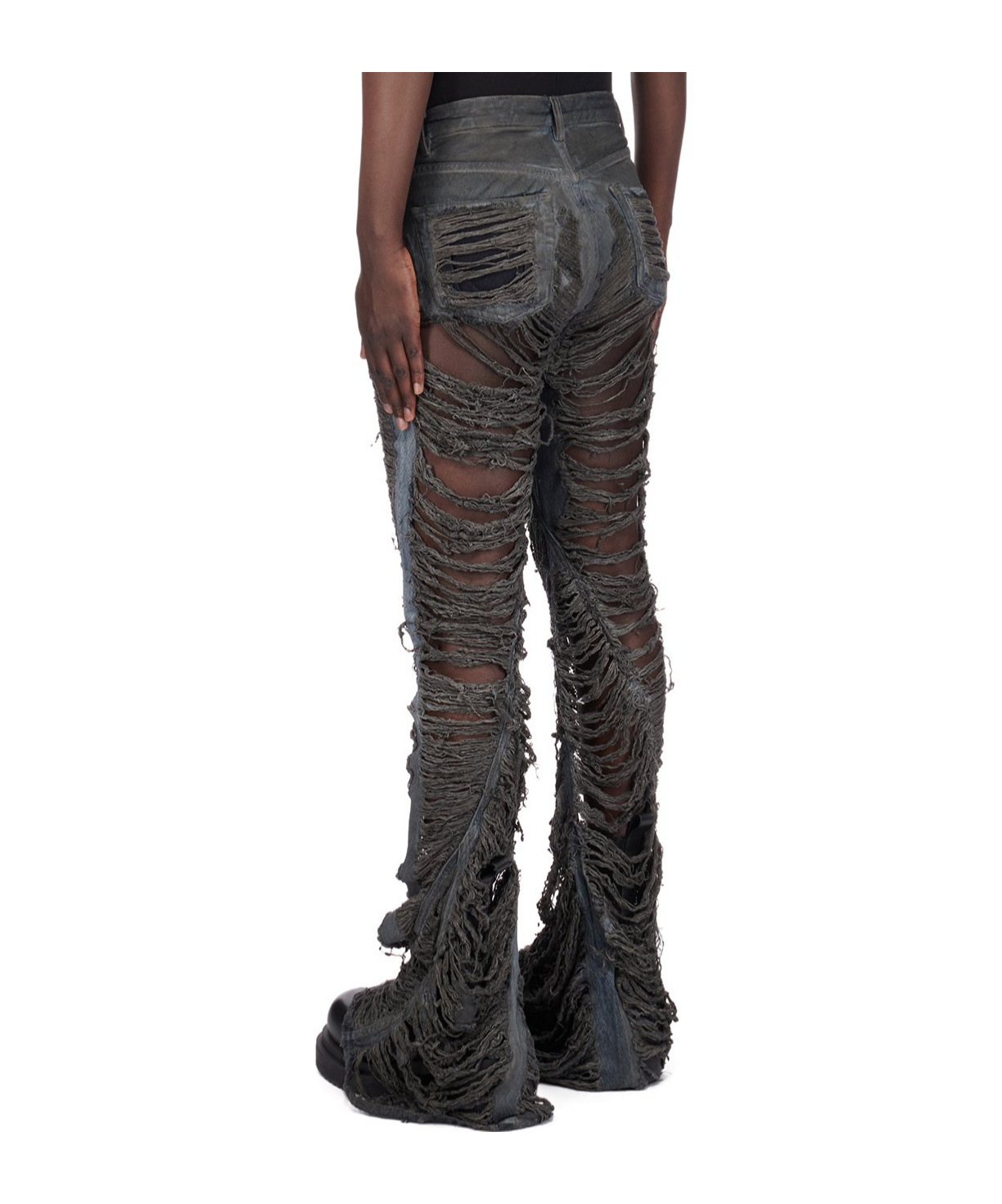 RICK OWENS DRKSHDW STRAIGHT TUBE FIVE BAGS OF JEANS