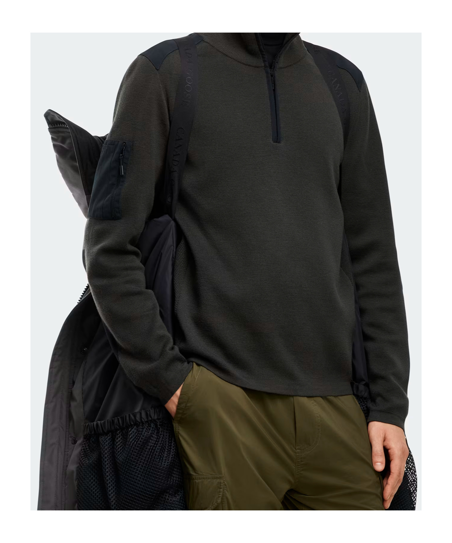 Canada Goose Langford Parka In Gray