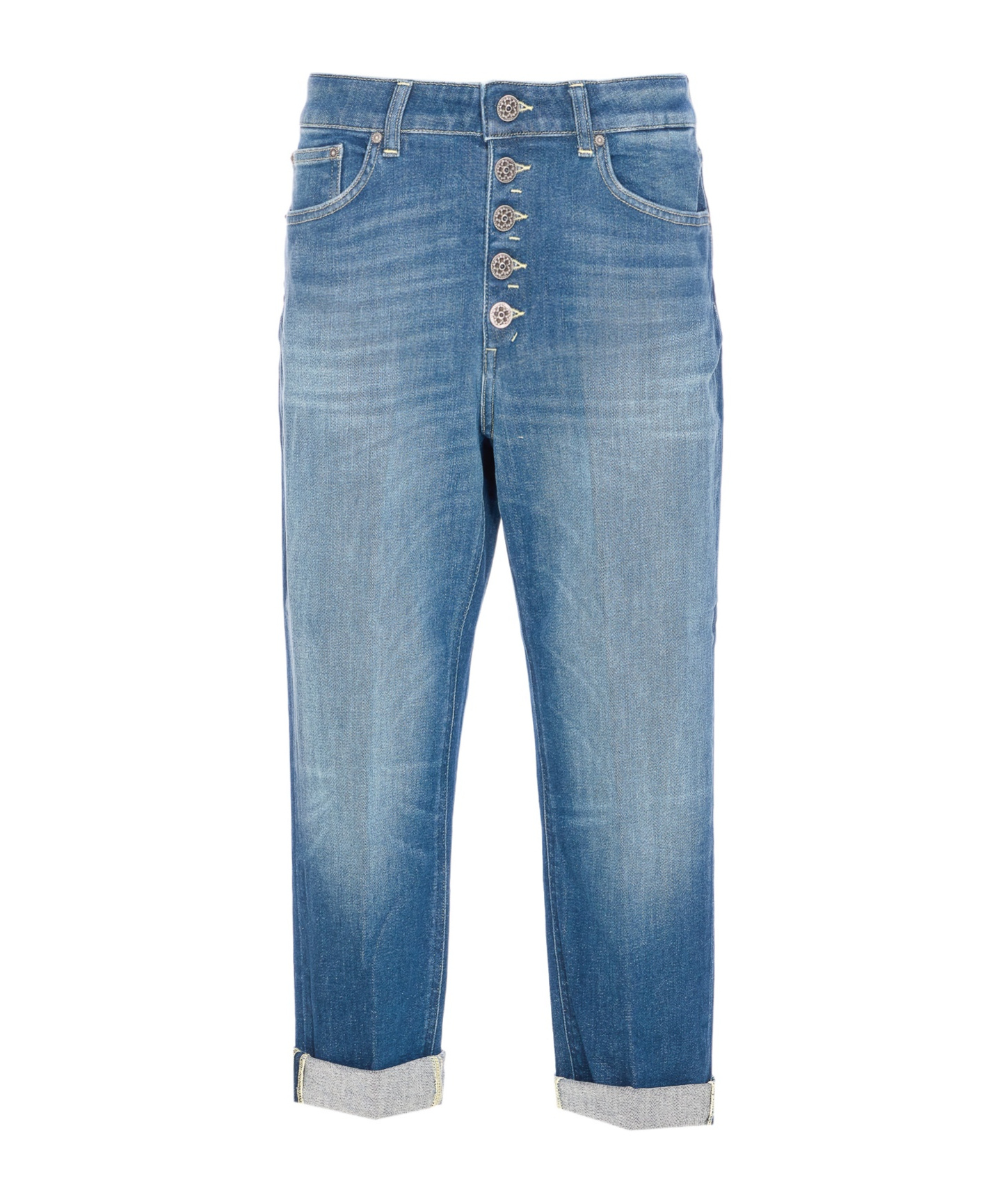 Dondup Casual Trousers Featuring Multiple Pockets In Blue