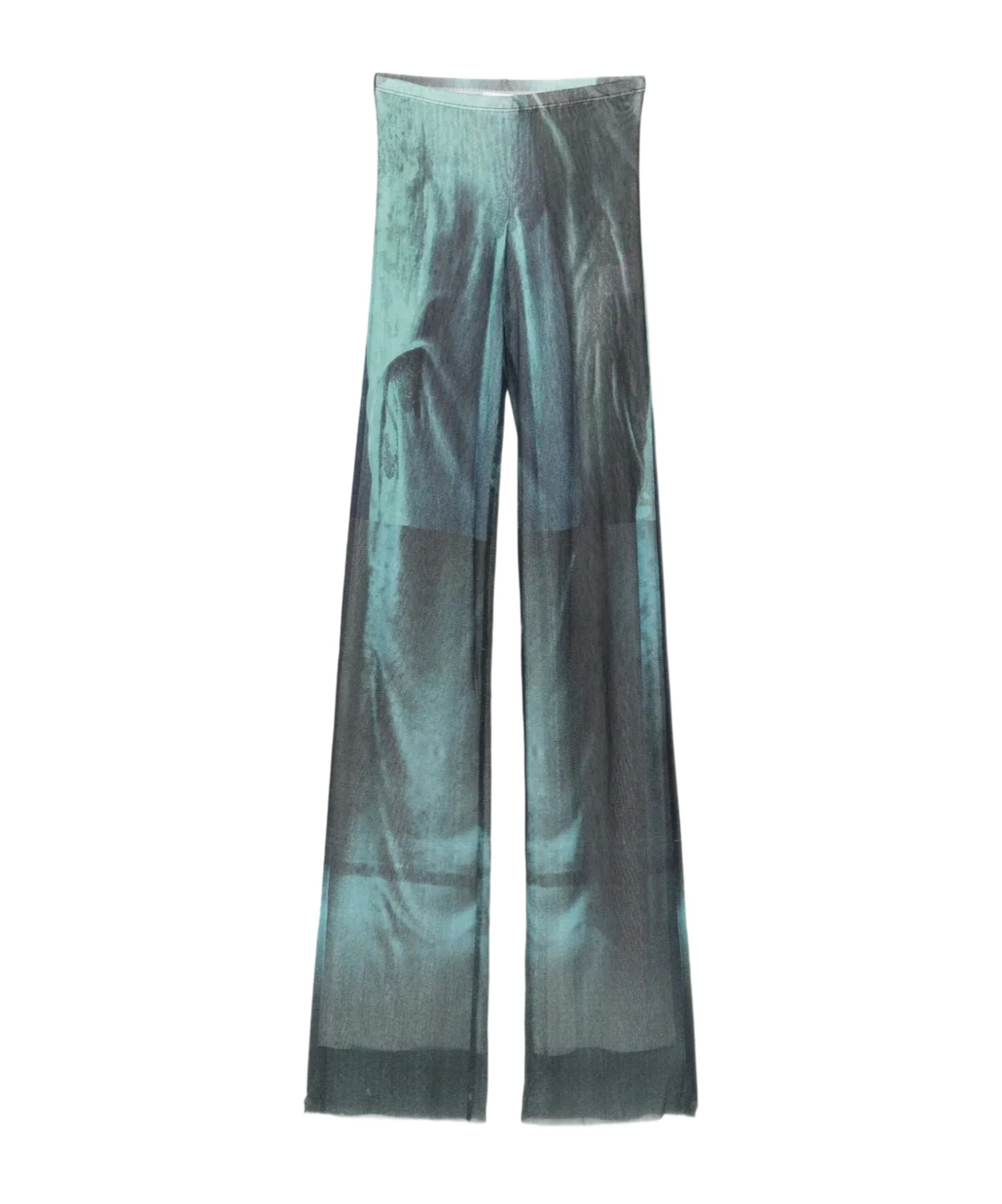 Jean Paul Gaultier Women Abstract Print Pants In Green