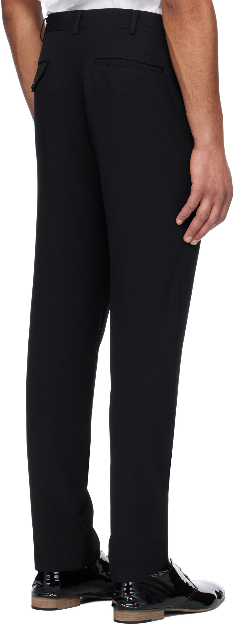 Comme Des Garçons Gabardine Trousers