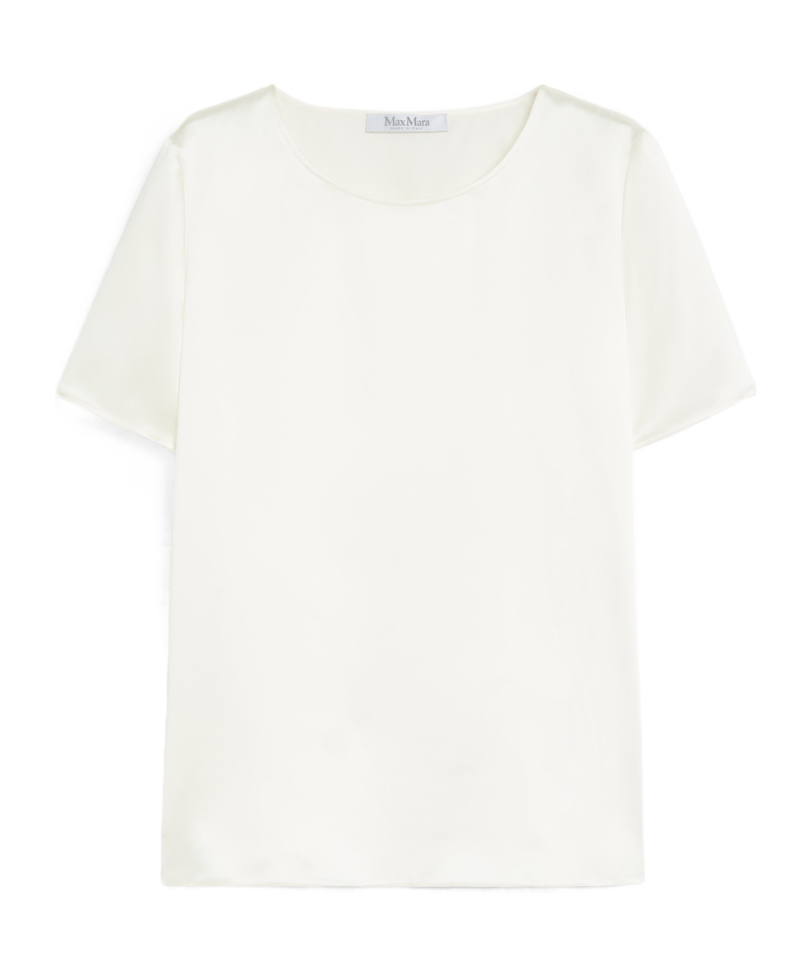 Max Mara Short-sleeved T-shirt In White