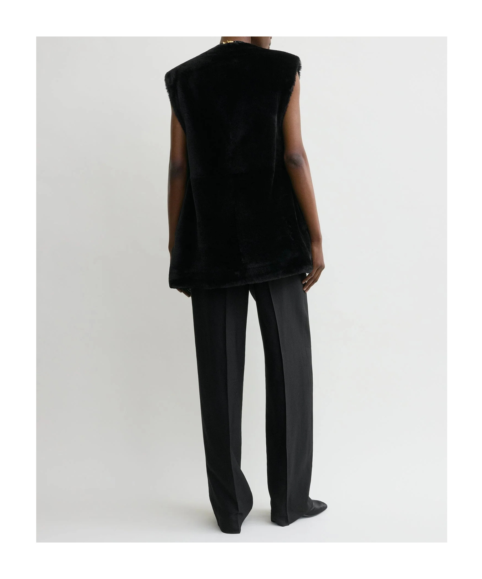 Totême Sleeveless Vest In Black