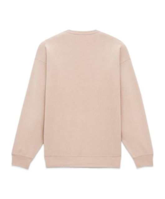 Saint Laurent Cotton Logo Sweatshirt In Nude