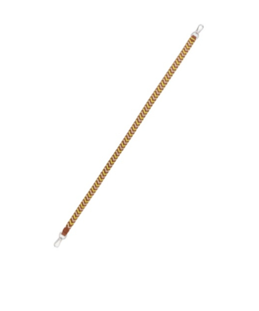 Loewe Woven Strap In Leather In Multicolored/pecan Color