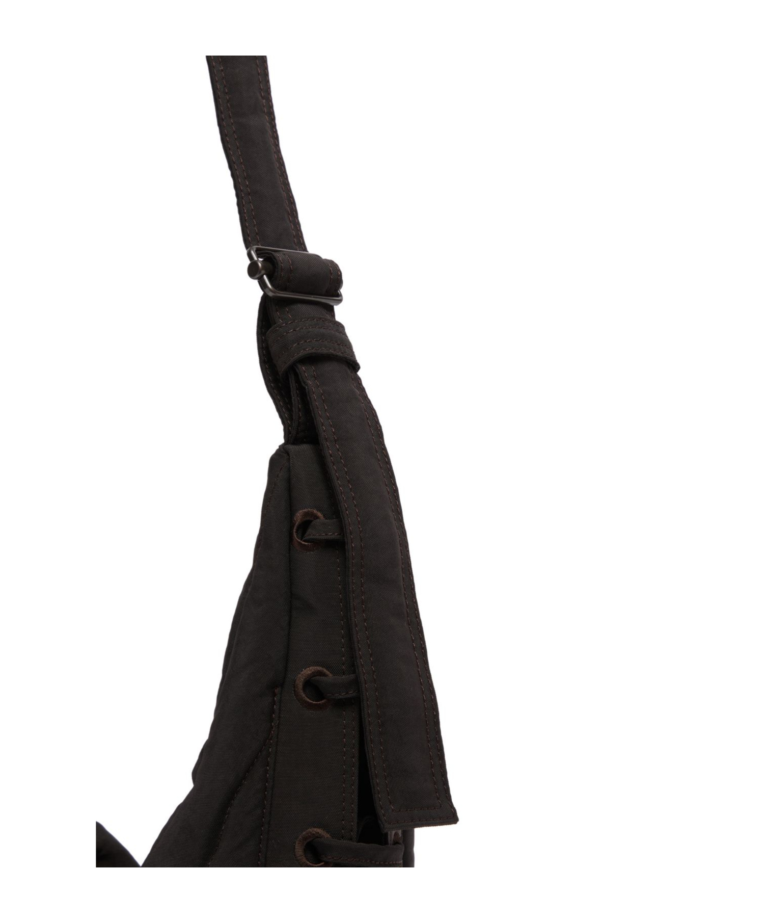 Lemaire Soft Game Cross-body Bag In Dark Chocolate