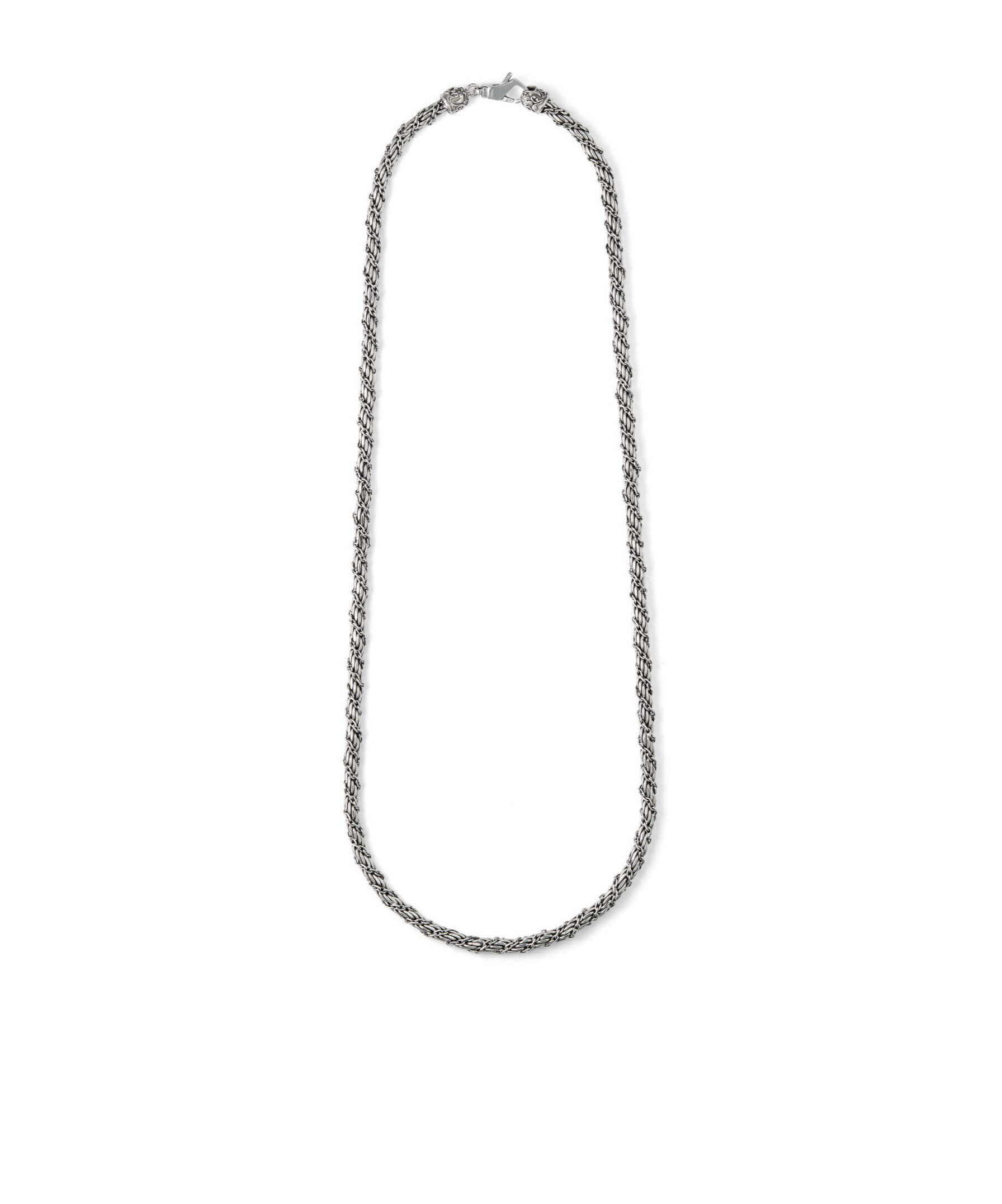 Emanuele Bicocchi Wrapped Rope-chain Necklace In White