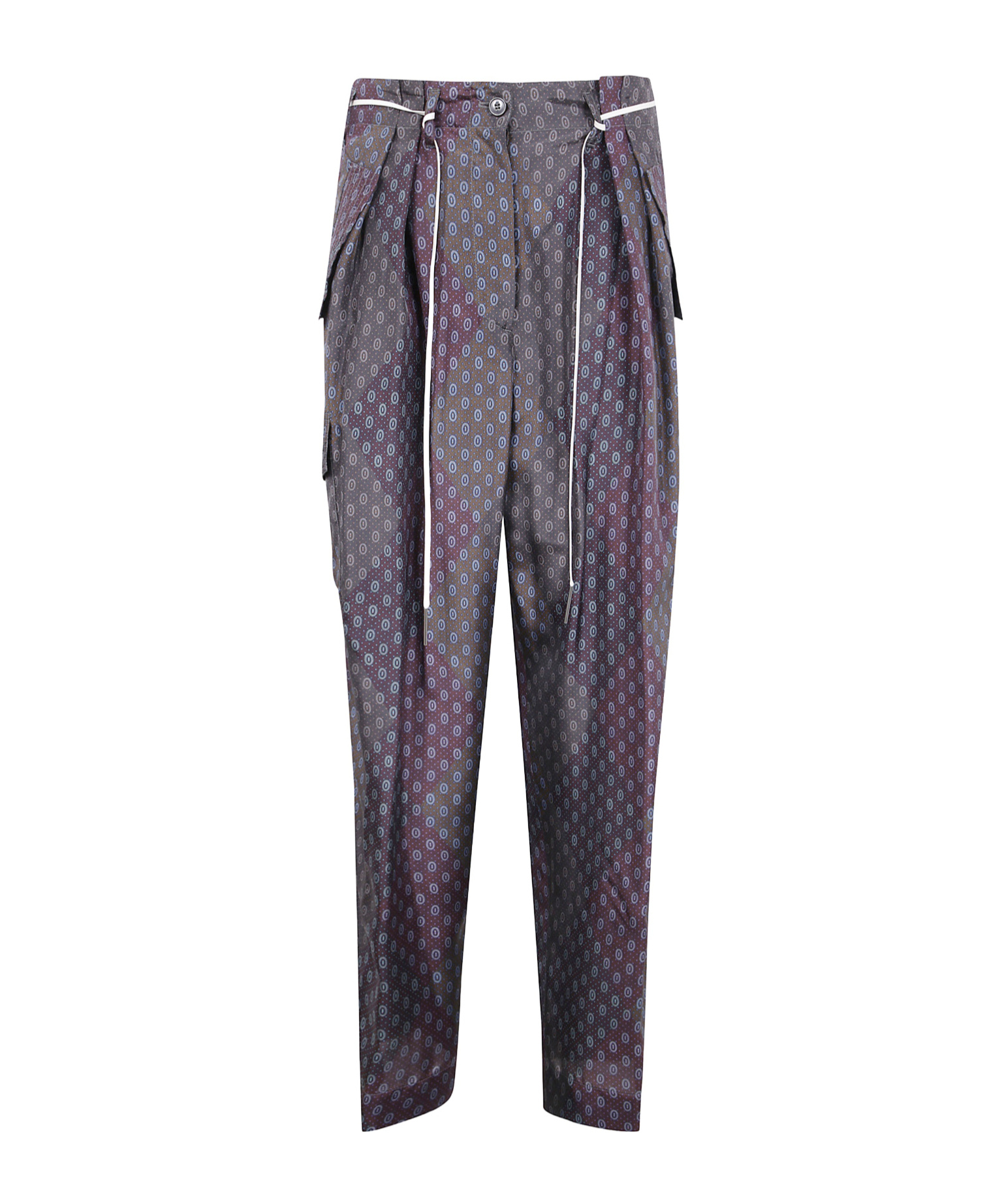 Dries Van Noten Belt Loops Slacks In Gold
