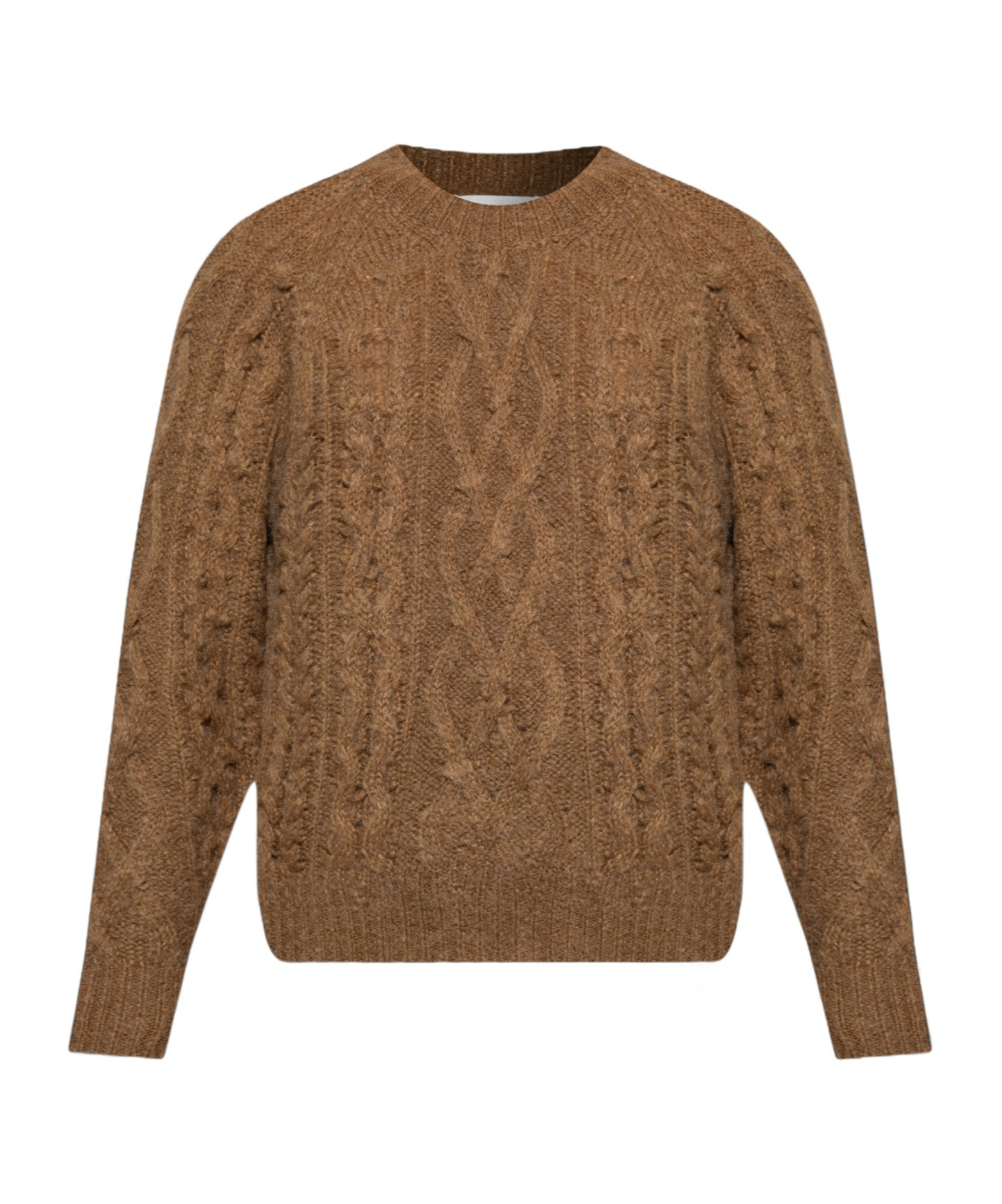 Isabel Marant Étoile Cable-knit Sweater In Brown
