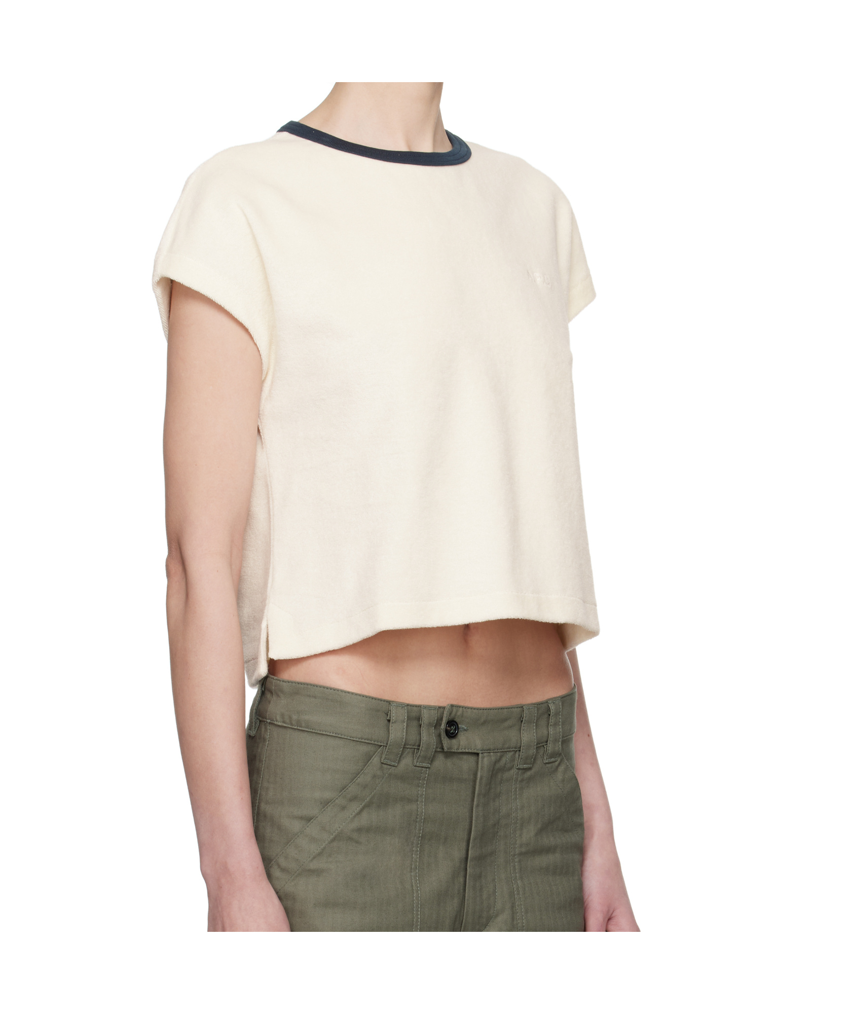 Apc Short-sleeved T-shirt In White