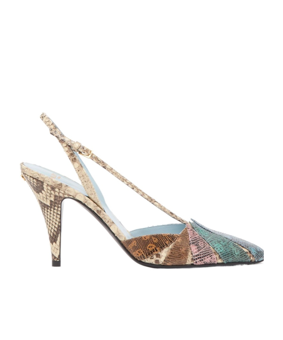 Valentino Pointed High-heeled Sandals In Nude