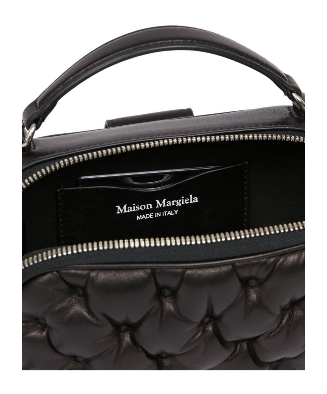 Maison Margiela Women Glam Slam Trapezoid Crossbody Bag In Black