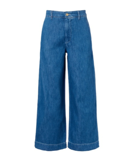 Max Mara Astice Wide-leg Jeans In Blue