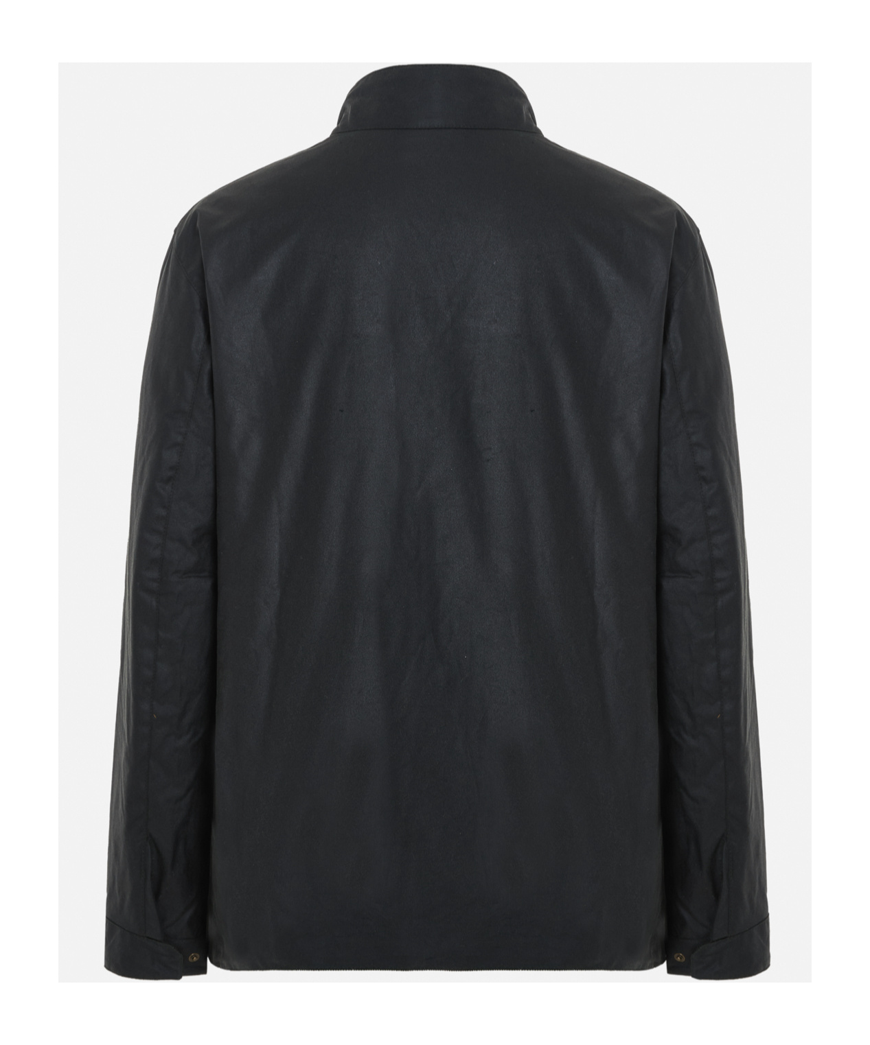 Barbour Button-up Jacket In Black