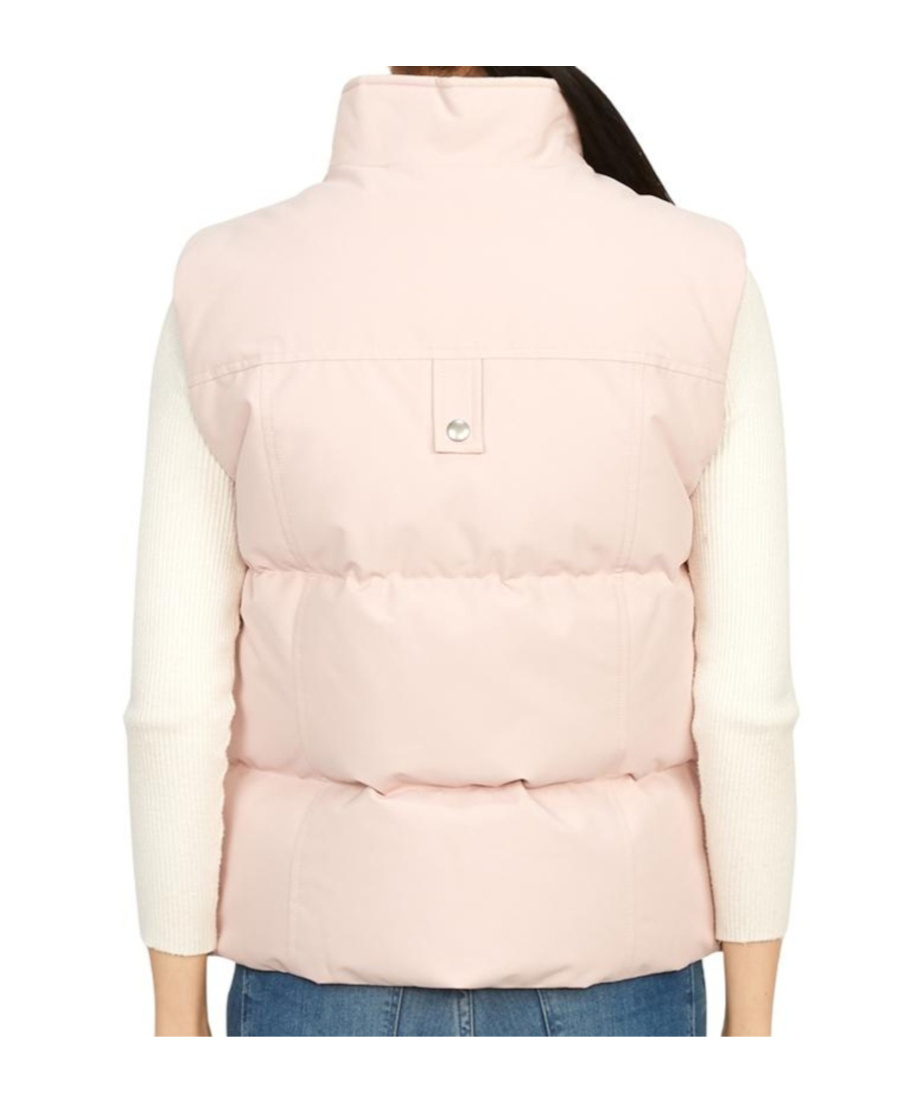 Moose Knuckles Sleevless Down Vest In Nude
