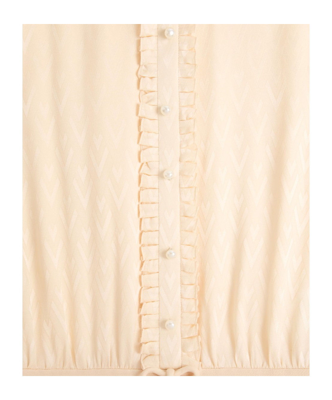 Valentino Women's Crepe Couture Short Dress In Nude