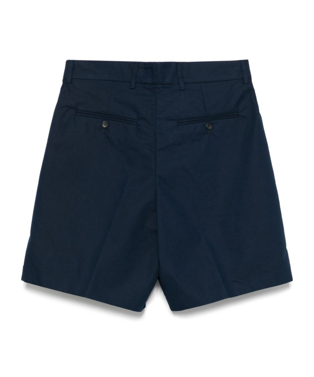 Bally Tailored Pleated Shorts Pockets In Blue