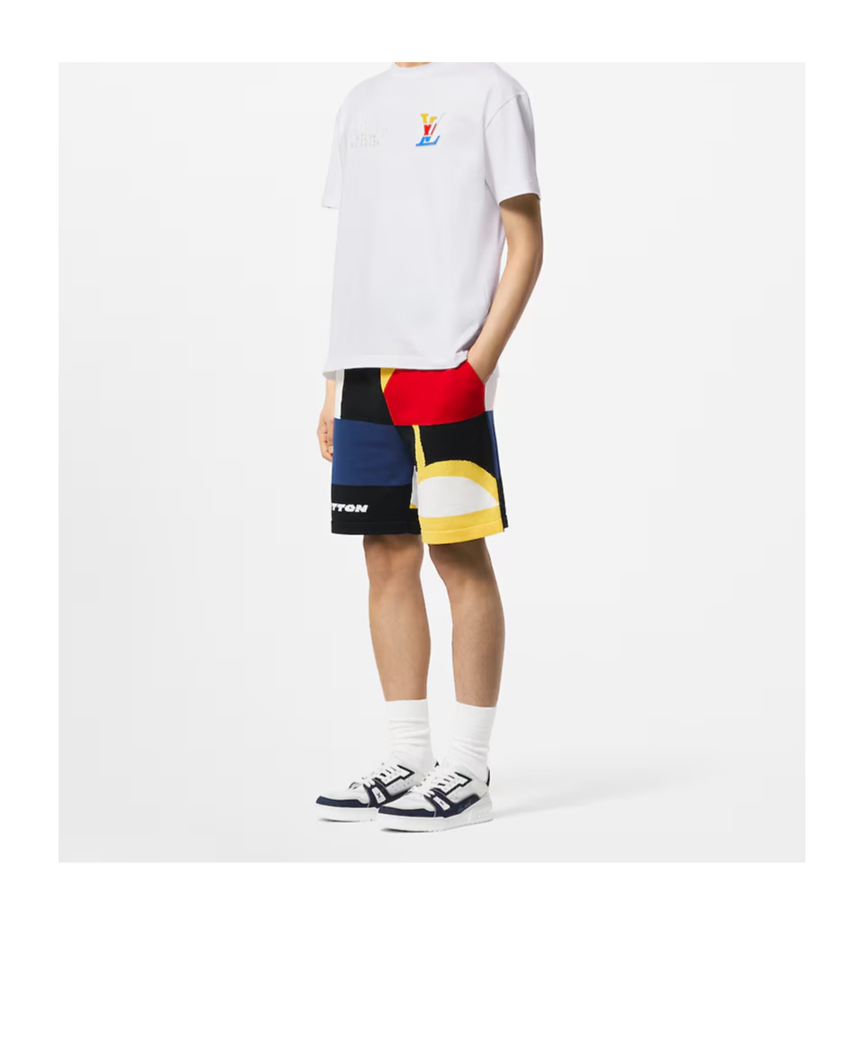 Pre-owned Louis Vuitton Lv Trainer Sneakers In White