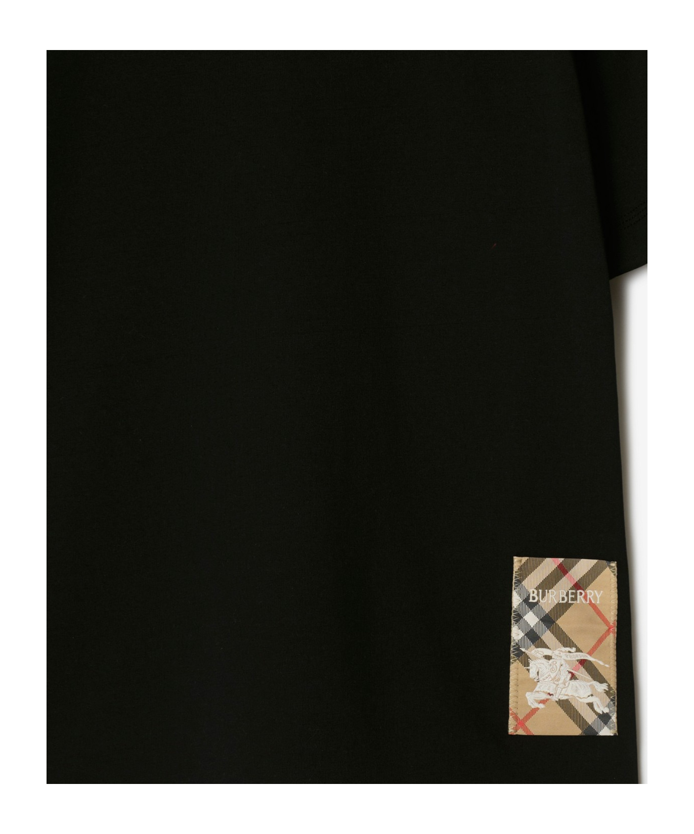 Burberry T-shirt In Black