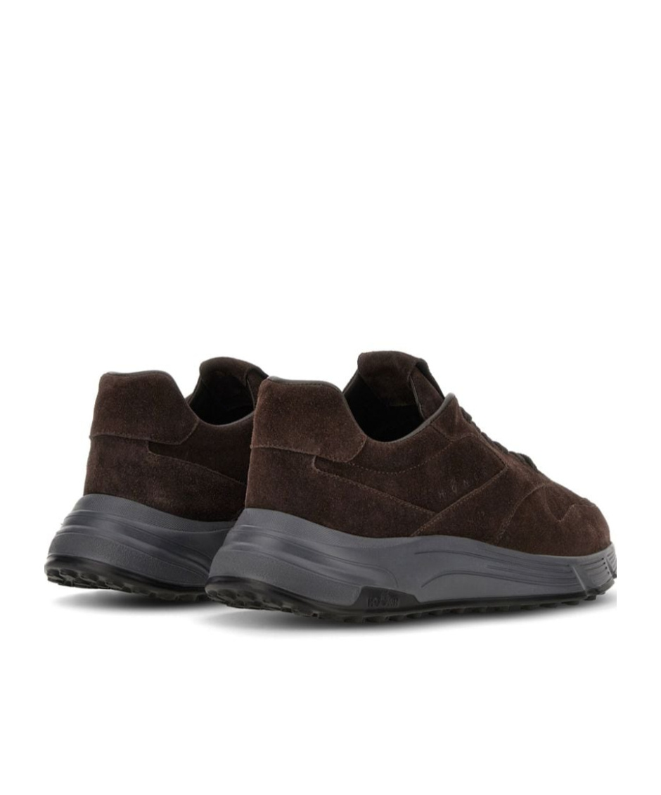 Hogan Hyperlight Lace-up Sneakers In Black