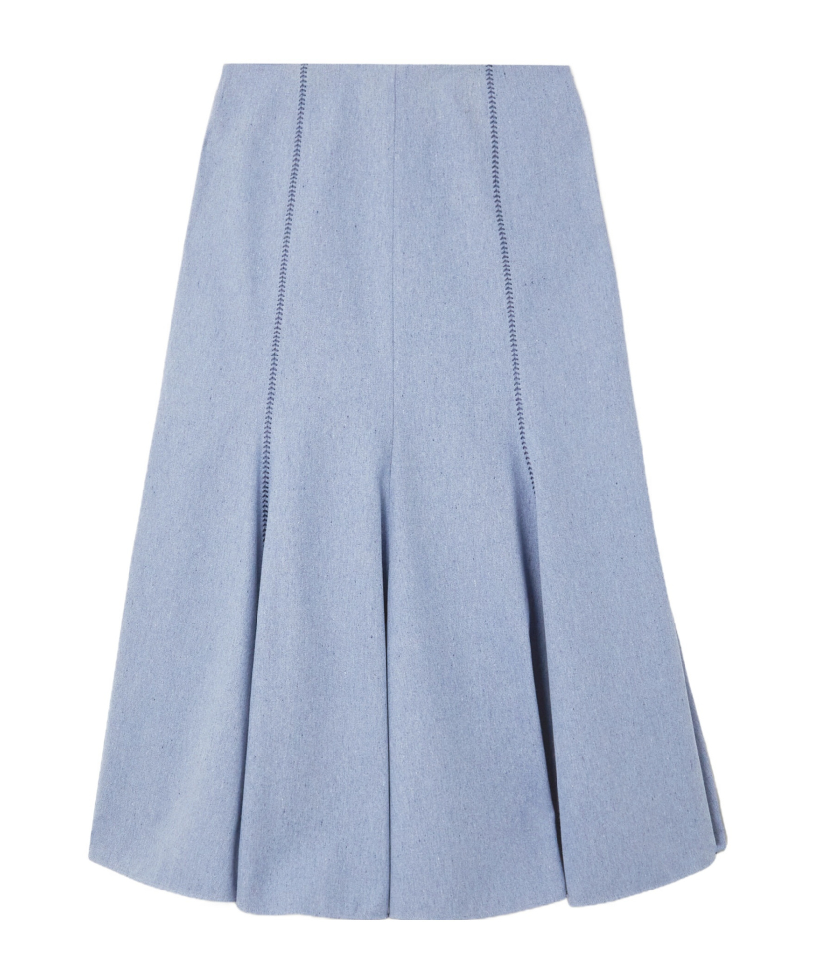 Gabriela Hearst Denim Skirt In Blue