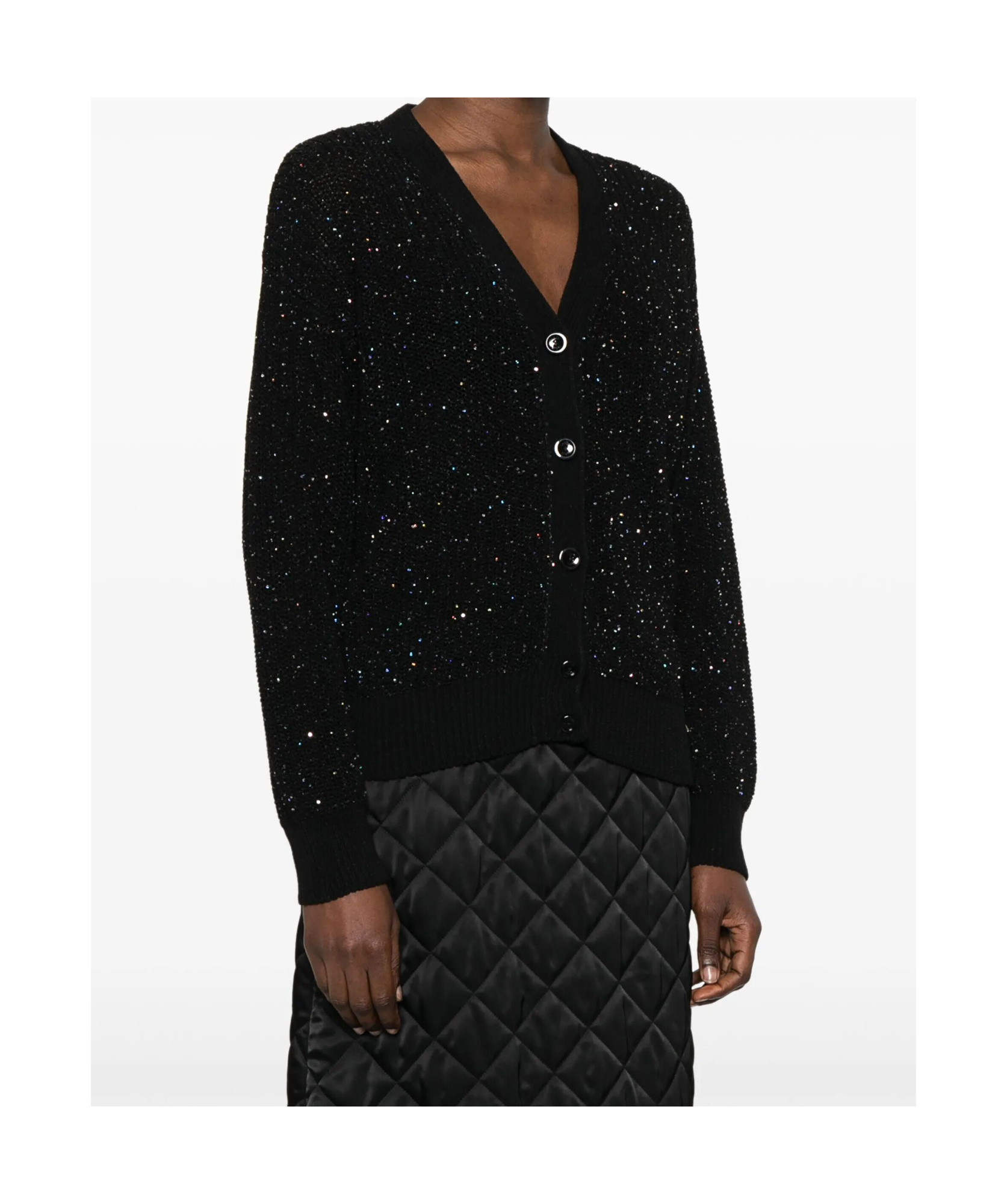 Herno Sequined Cardigan