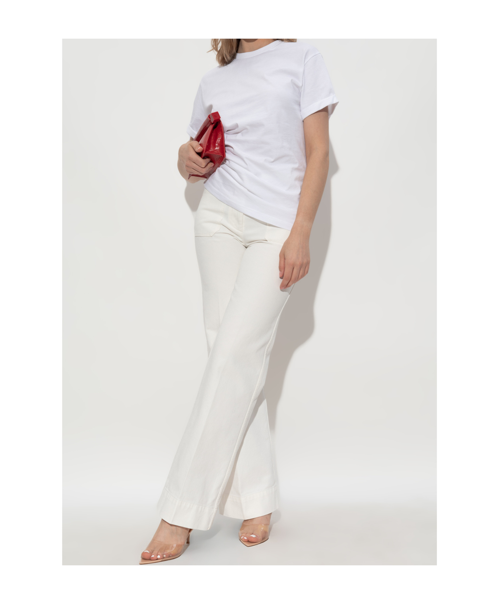 Shop Victoria Beckham Jeans With Belt Loops