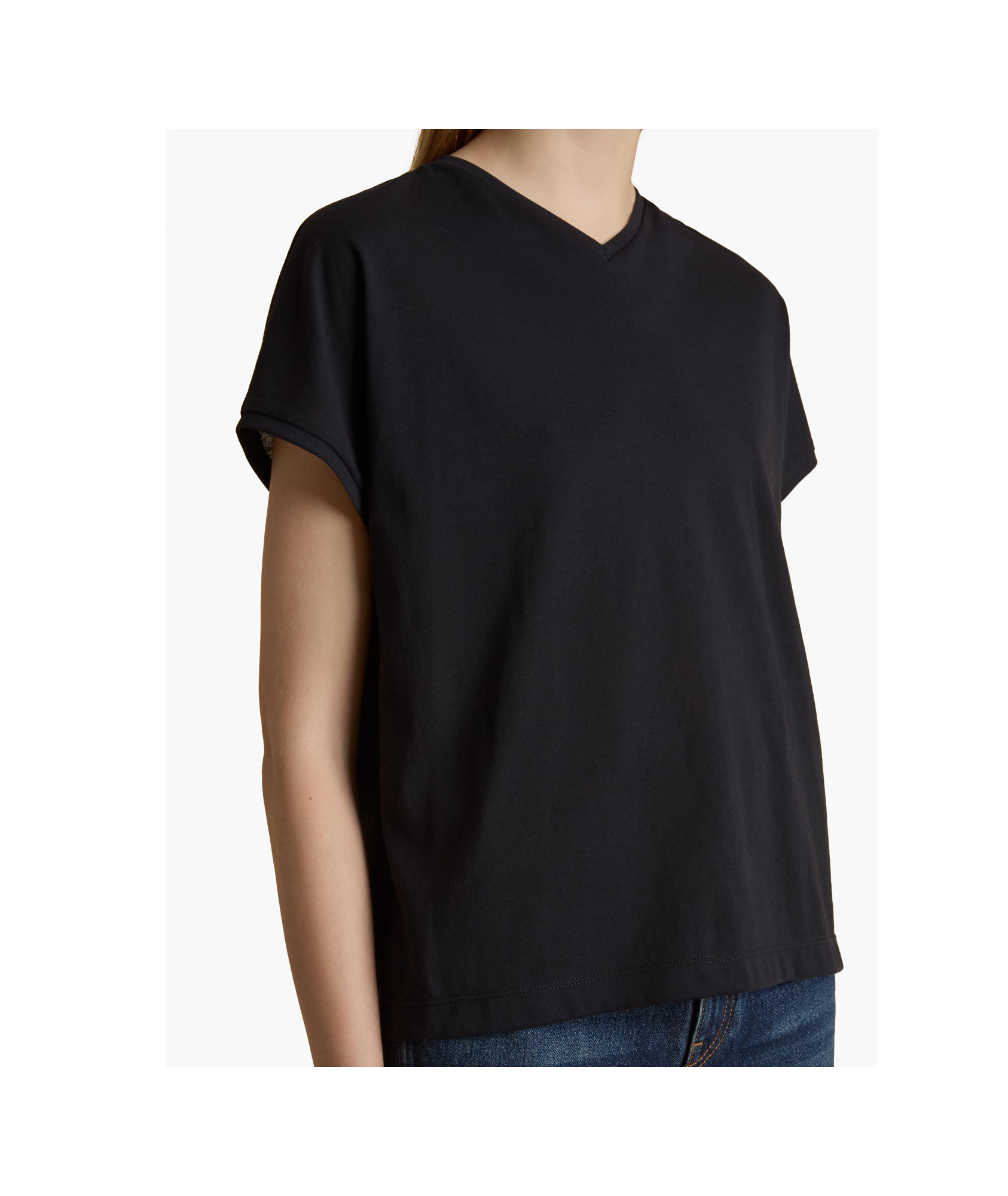 Khaite Mae Short-sleeved T-shirt In Black