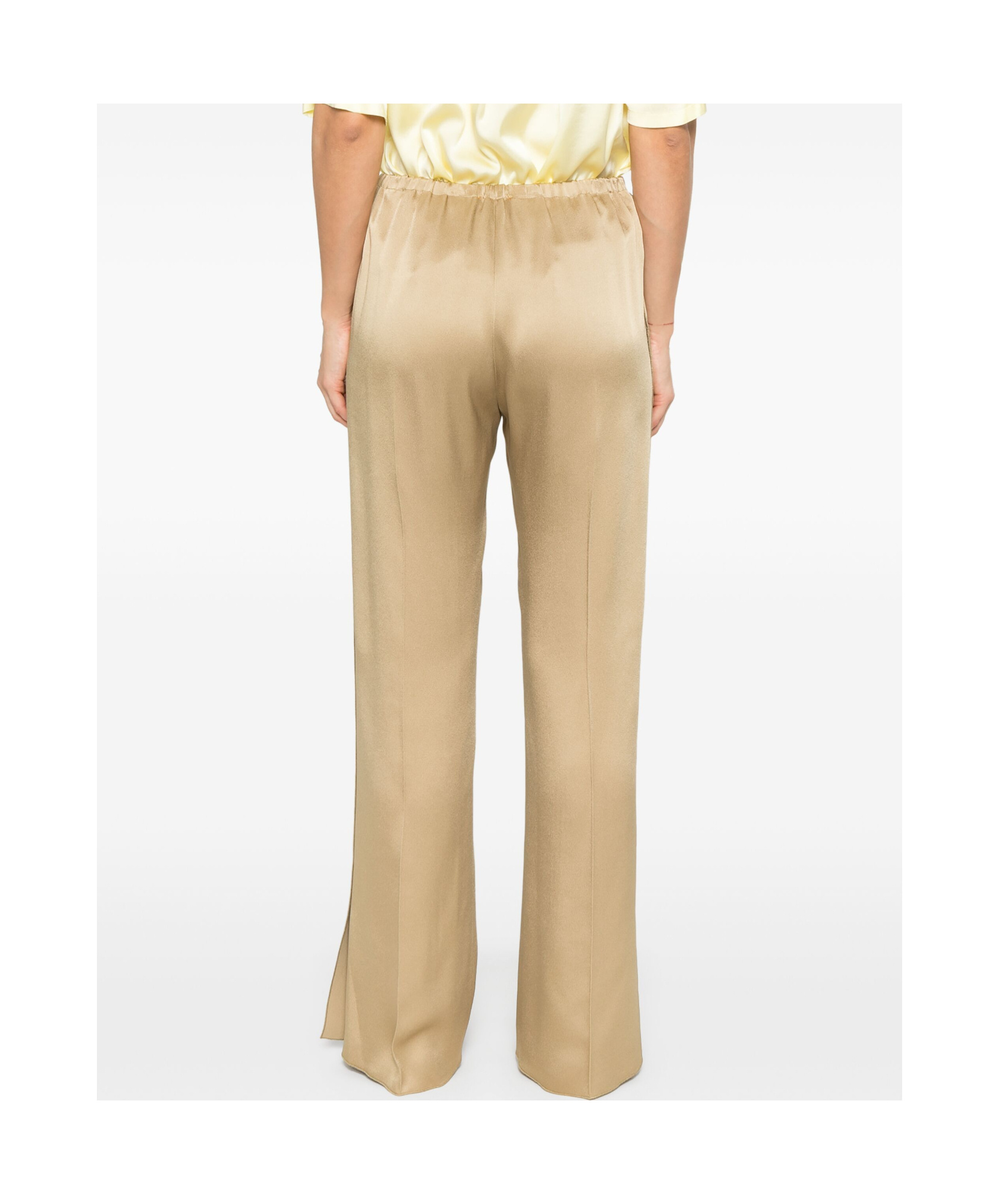 Forte Forte Women Straight Leg Trousers In Nude