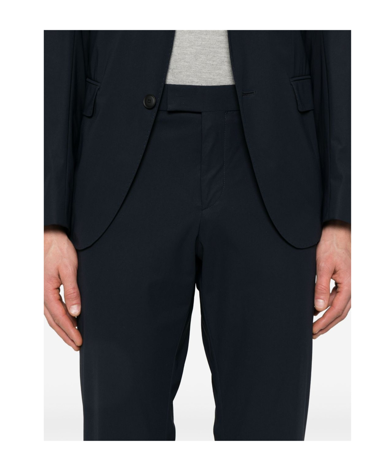 Hugo Boss Single-breasted Suit In Black