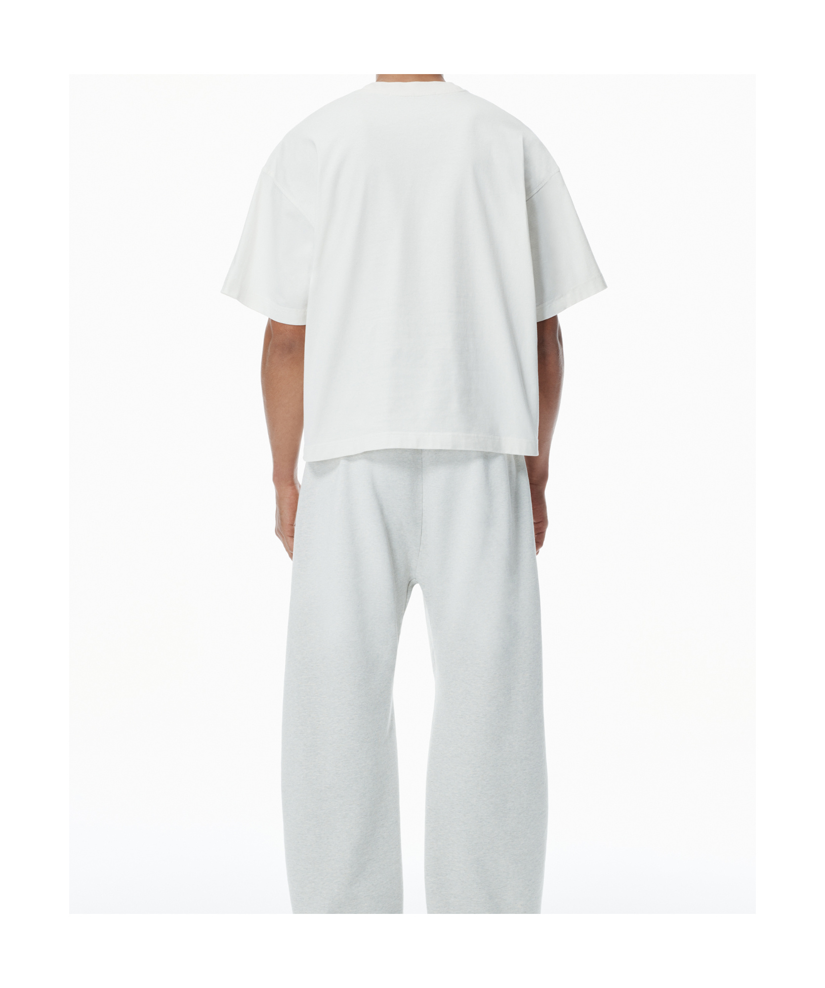 Alexander Wang Logo-print Cotton T-shirt In White