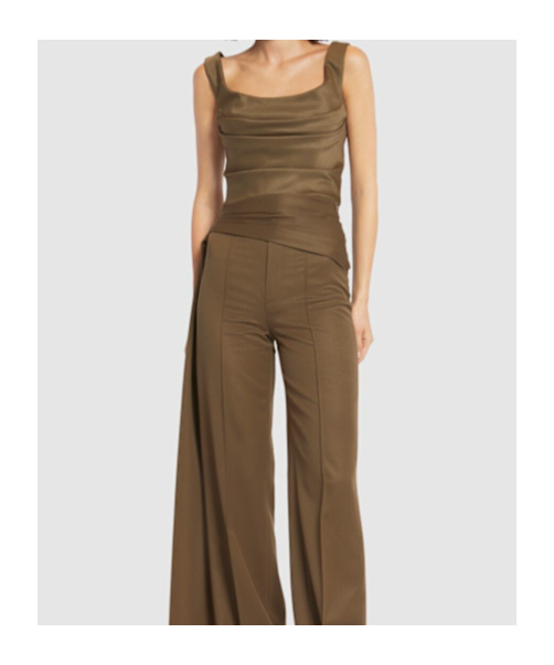 Giuseppe Di Morabito Draped Wool Top
