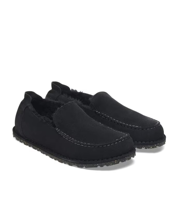 Birkenstock Utti Shearling In Black
