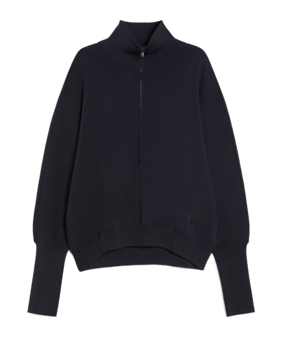 MAX MARA STRETCH VISCOSE SWEATSHIRT