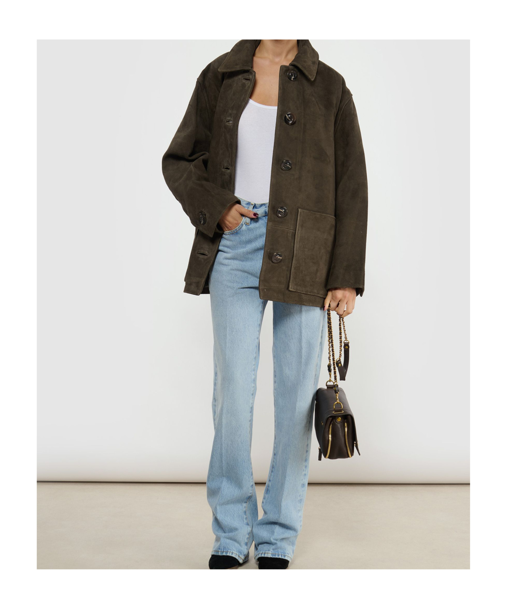 Soeur Jacket In Brown