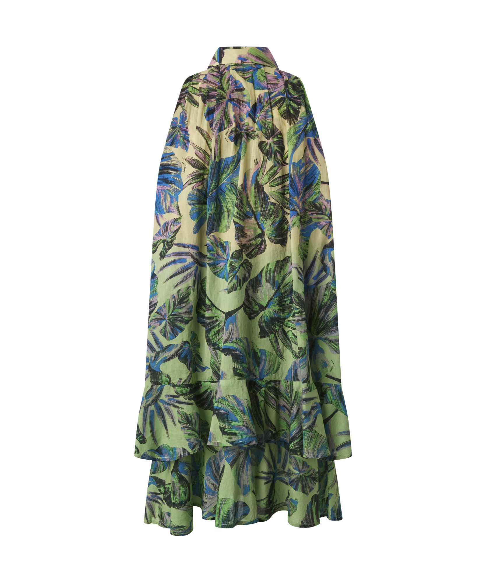 Pinko Print Dress In Green