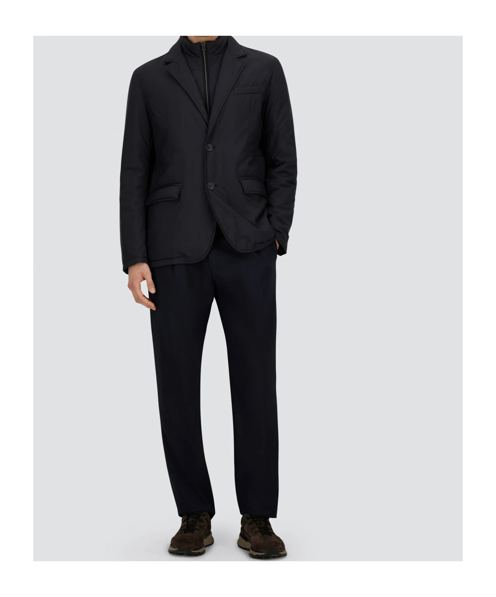 Herno Padded Jacket In Blue