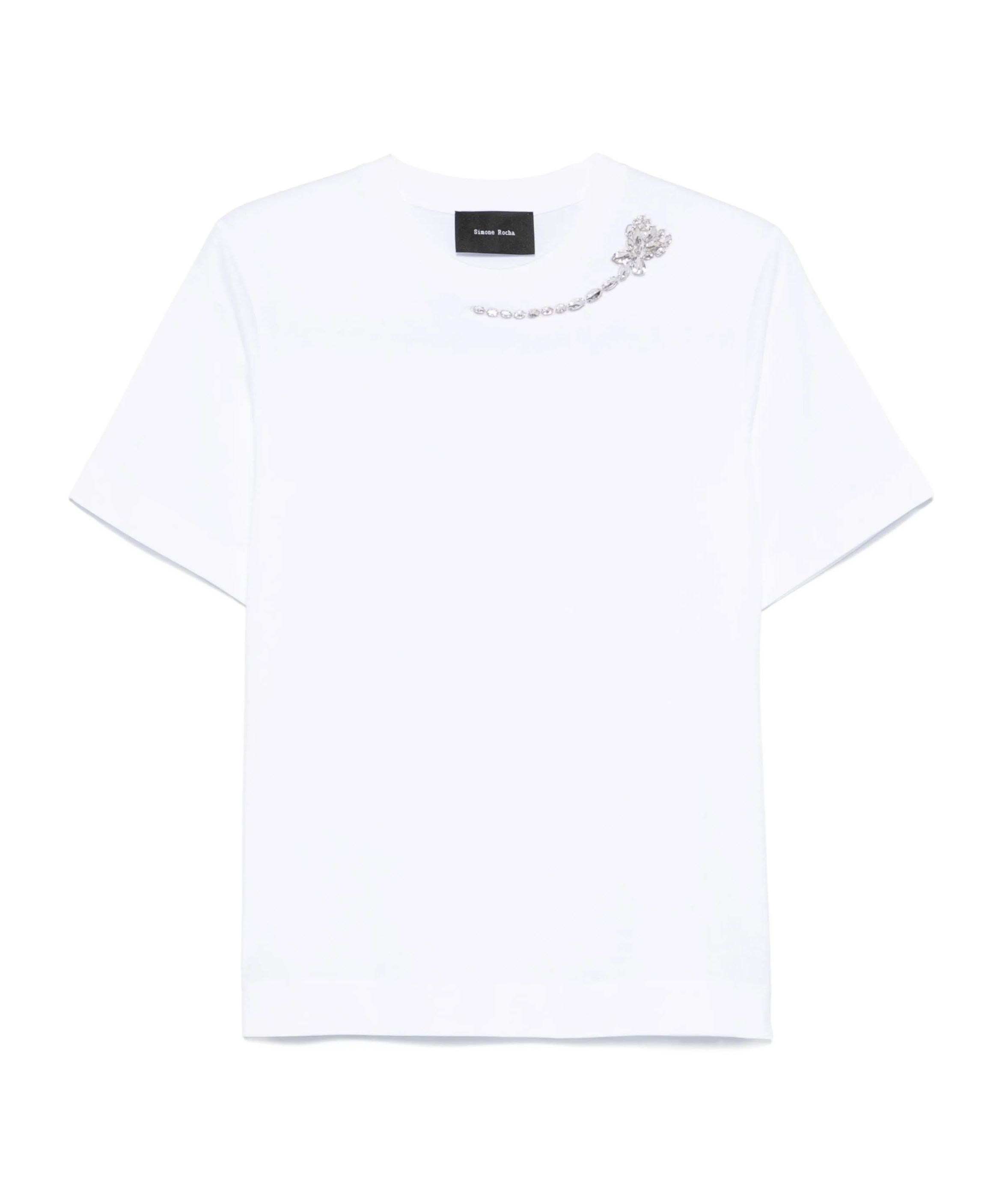 Simone Rocha Cotton T-shirt In White