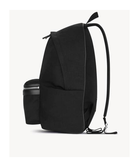 Saint Laurent Zippered Backpack In Black