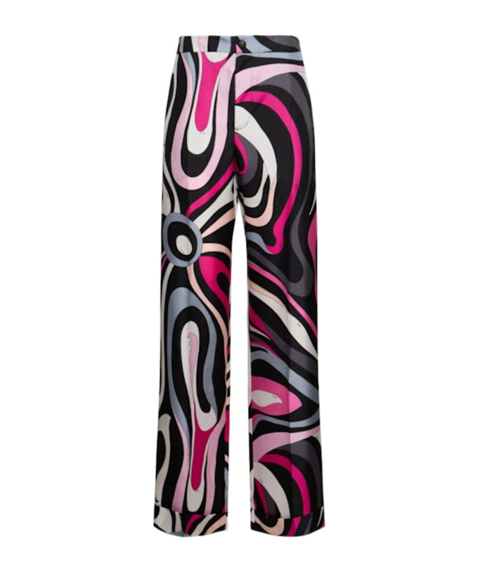 Emilio Pucci Printed Twill Slacks