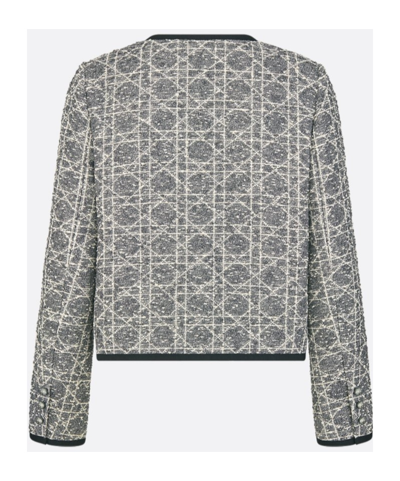 Dior Christian Button-up Crewneck Jacket