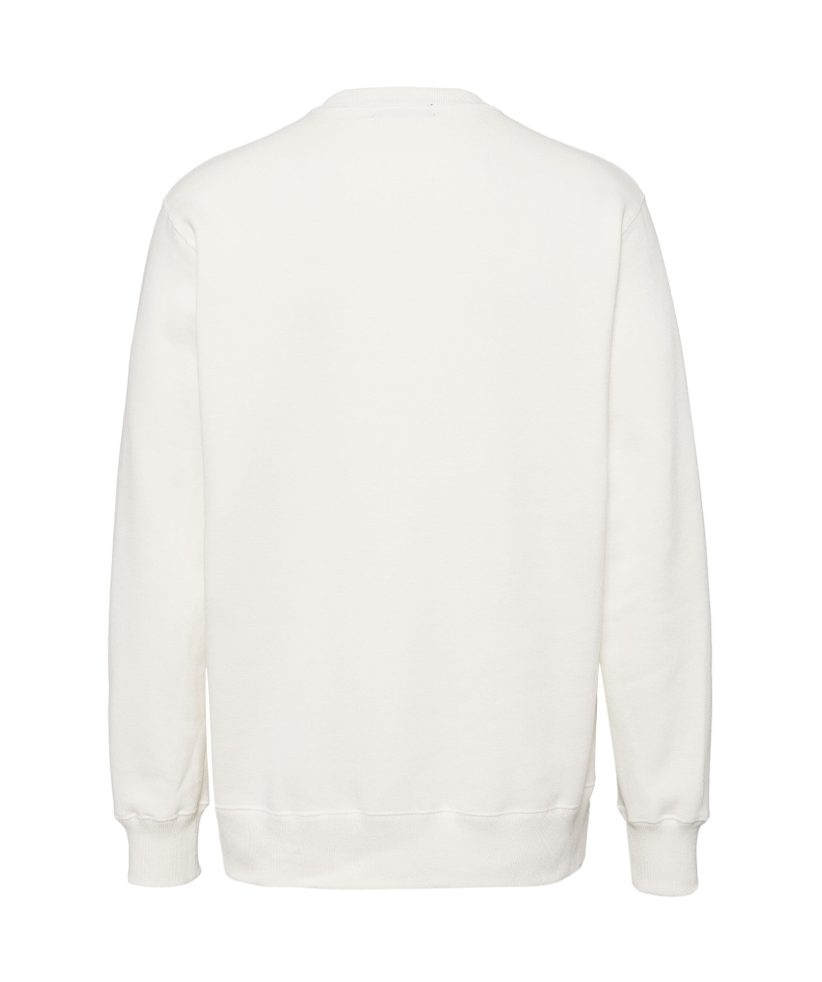 Undercover Anarchy Is The Key Cotton Fleece Sweatshirt In White
