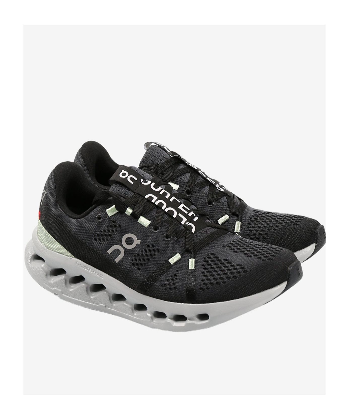 Shop On Running Cloudsurfer Lace-up Sneakers In Black