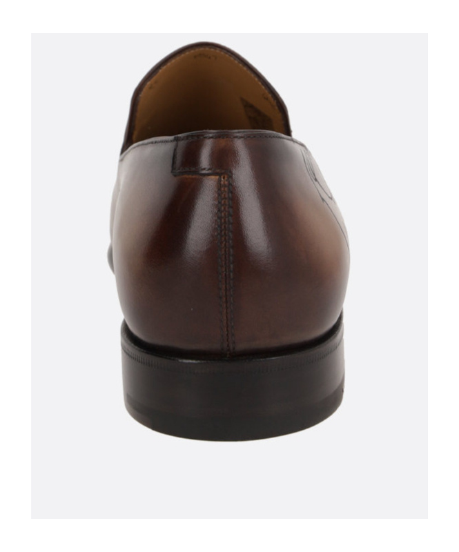 Berluti Round Toe Loafers In Brown
